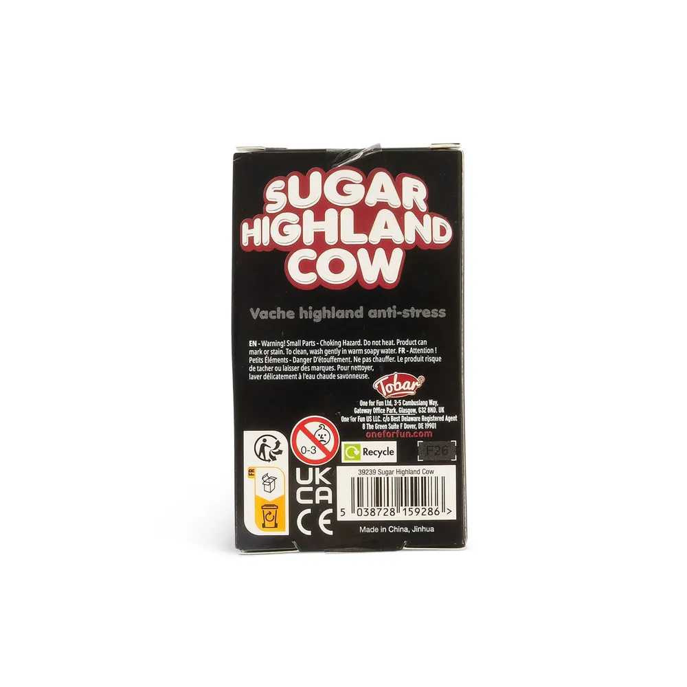 Scrunchems Sugar Highland Cow Squishy Fidget Toy — photo 4