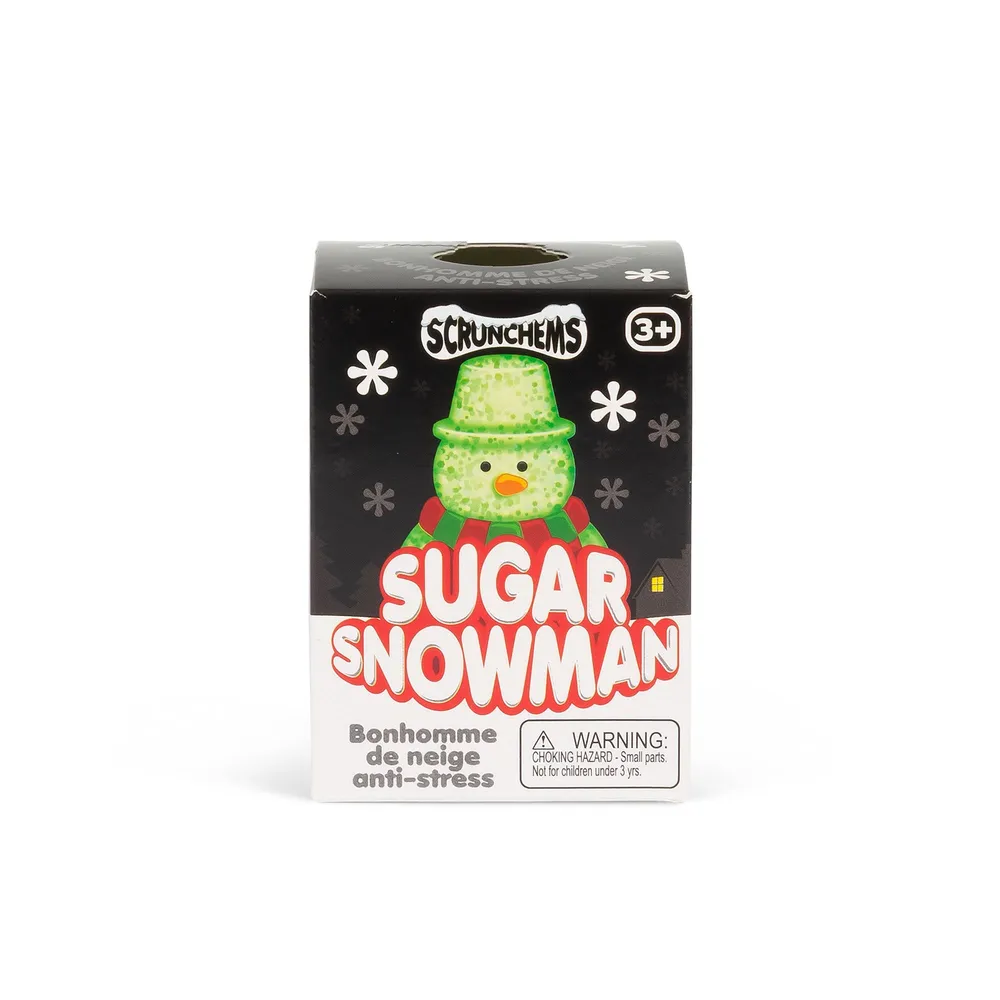 Scrunchems Sugar Snowman Squishy Fidget Toy — photo 2