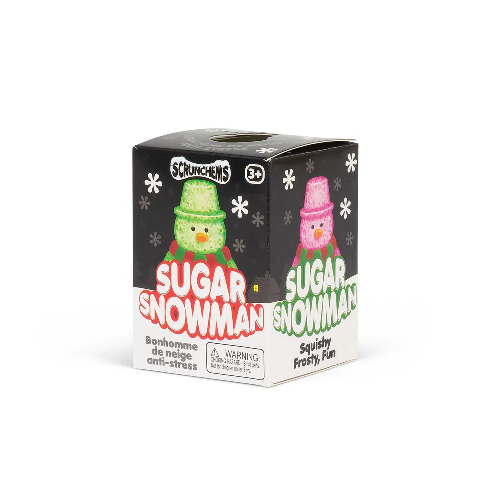 Scrunchems Sugar Snowman Squishy Fidget Toy — photo 3
