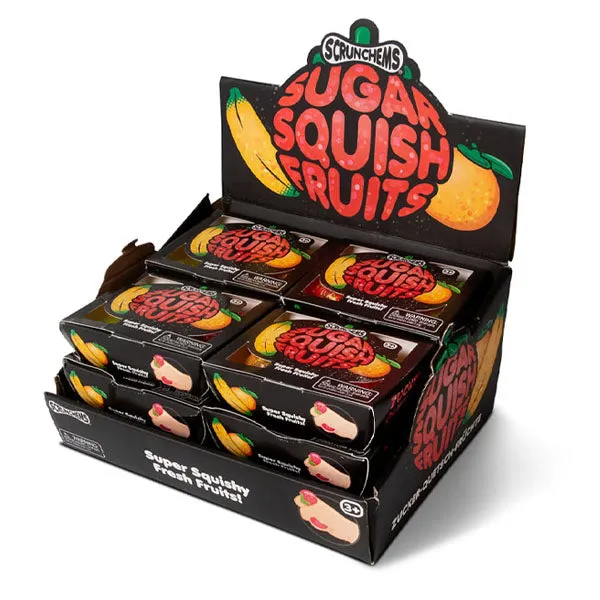 Scrunchems Sugar Squish Fruits Squishy Fidget Toys — photo 4