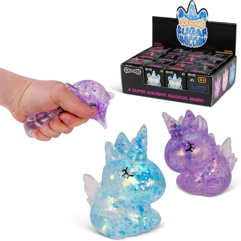 Scrunchems Sugar Unicorn Squishy Fidget Toy — photo 6