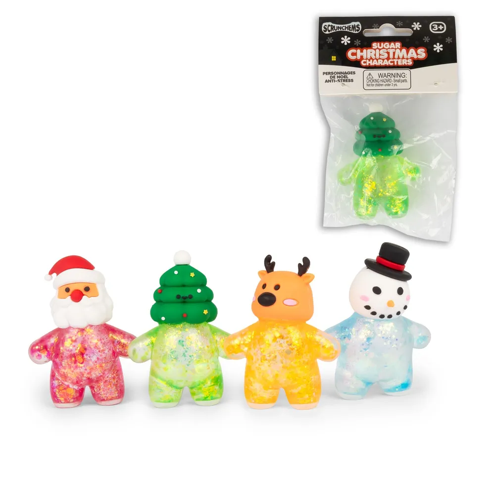 Scrunhems Sugar Christmas Characters Squishy Fidget Toy