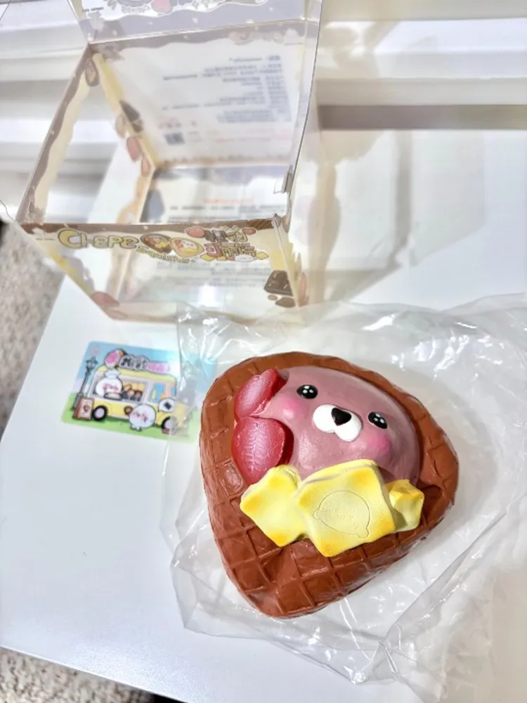 Seal Butter Chocolate Waffle Slow Rising Squishy