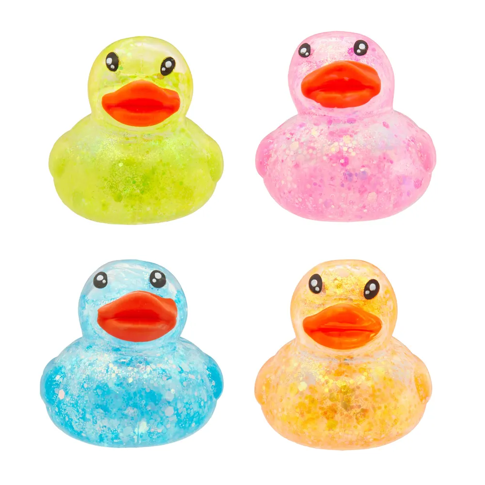 Sensory Toy Box Squishy Glitter Ducks Stress Relief Fidget Toy — photo 2