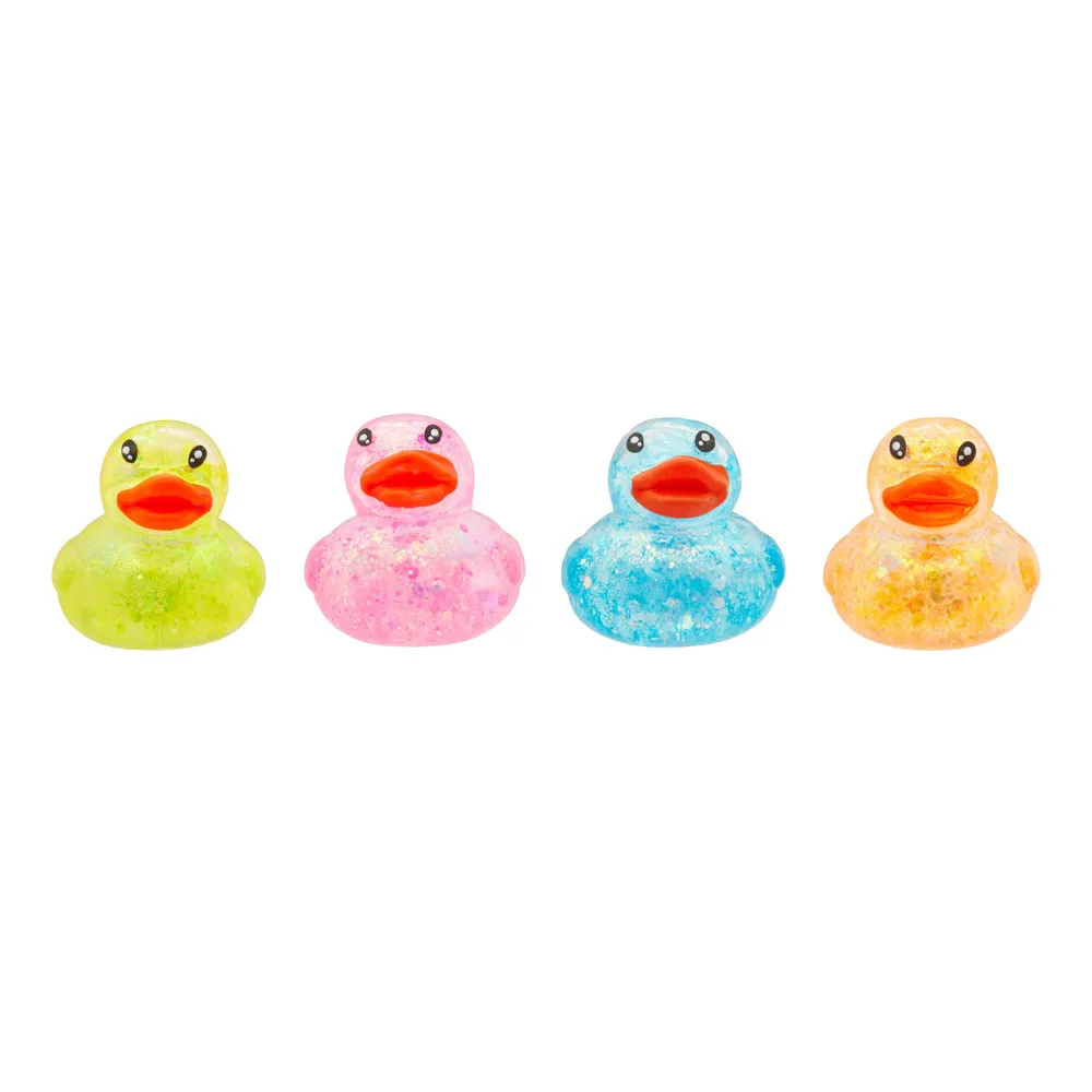 Sensory Toy Box Squishy Glitter Ducks Stress Relief Fidget Toy — photo 3