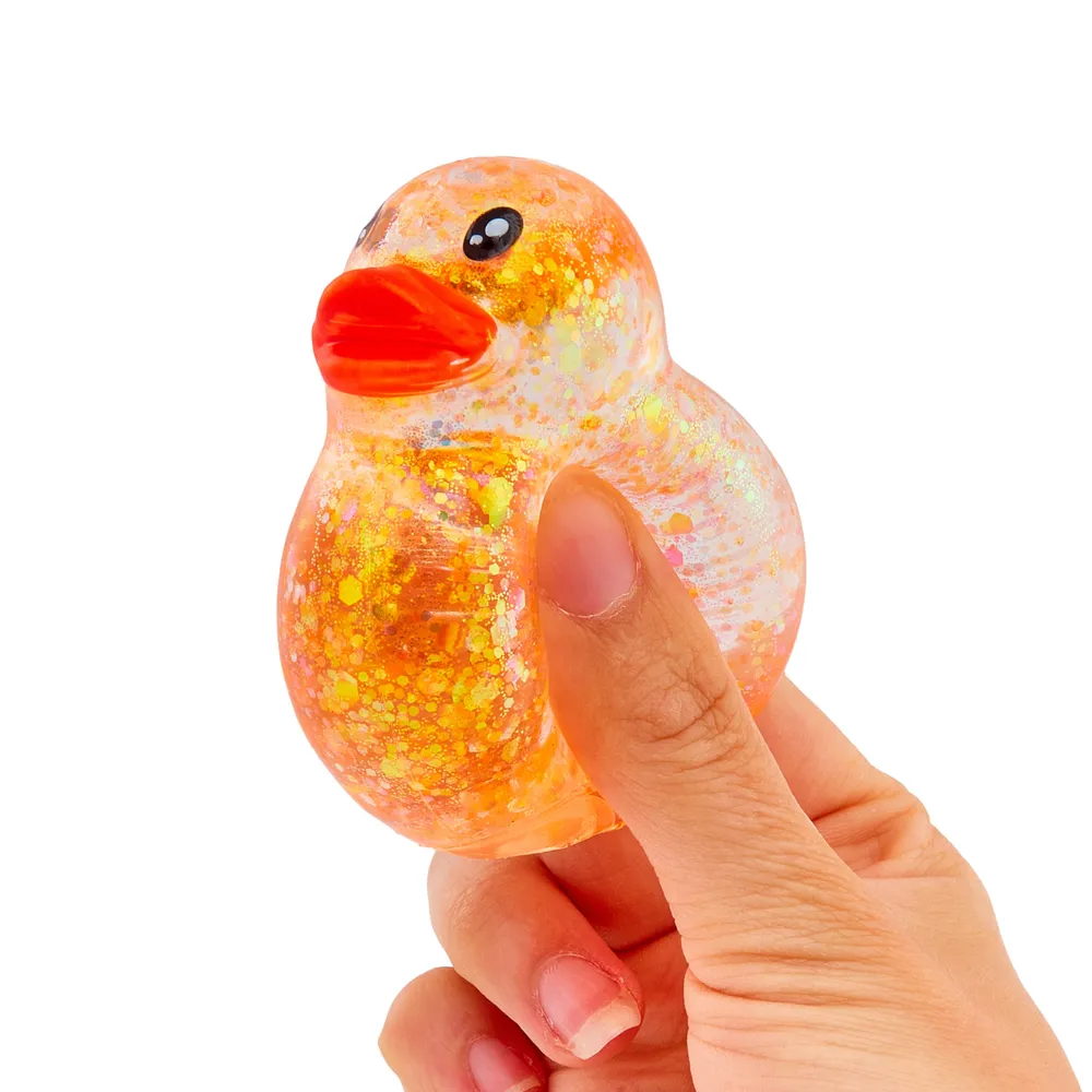 Sensory Toy Box Squishy Glitter Ducks Stress Relief Fidget Toy — photo 5