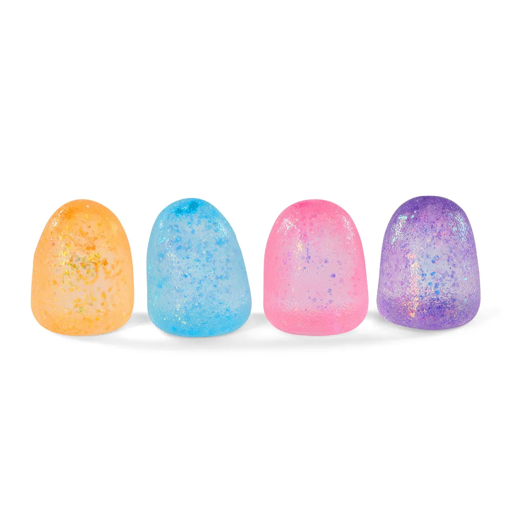 Sensory Toy Box: Squishy Glitter Gum Drops Stress Relief Fidget Toy — photo 2