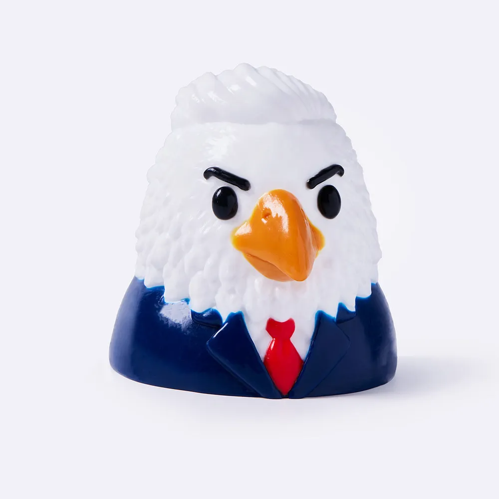 Side-Part Statesman Eagle Taba Squishy