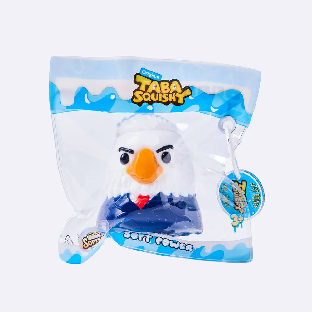 Side-Part Statesman Eagle Taba Squishy — photo 3