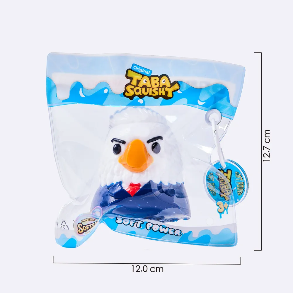 Side-Part Statesman Eagle Taba Squishy — photo 6