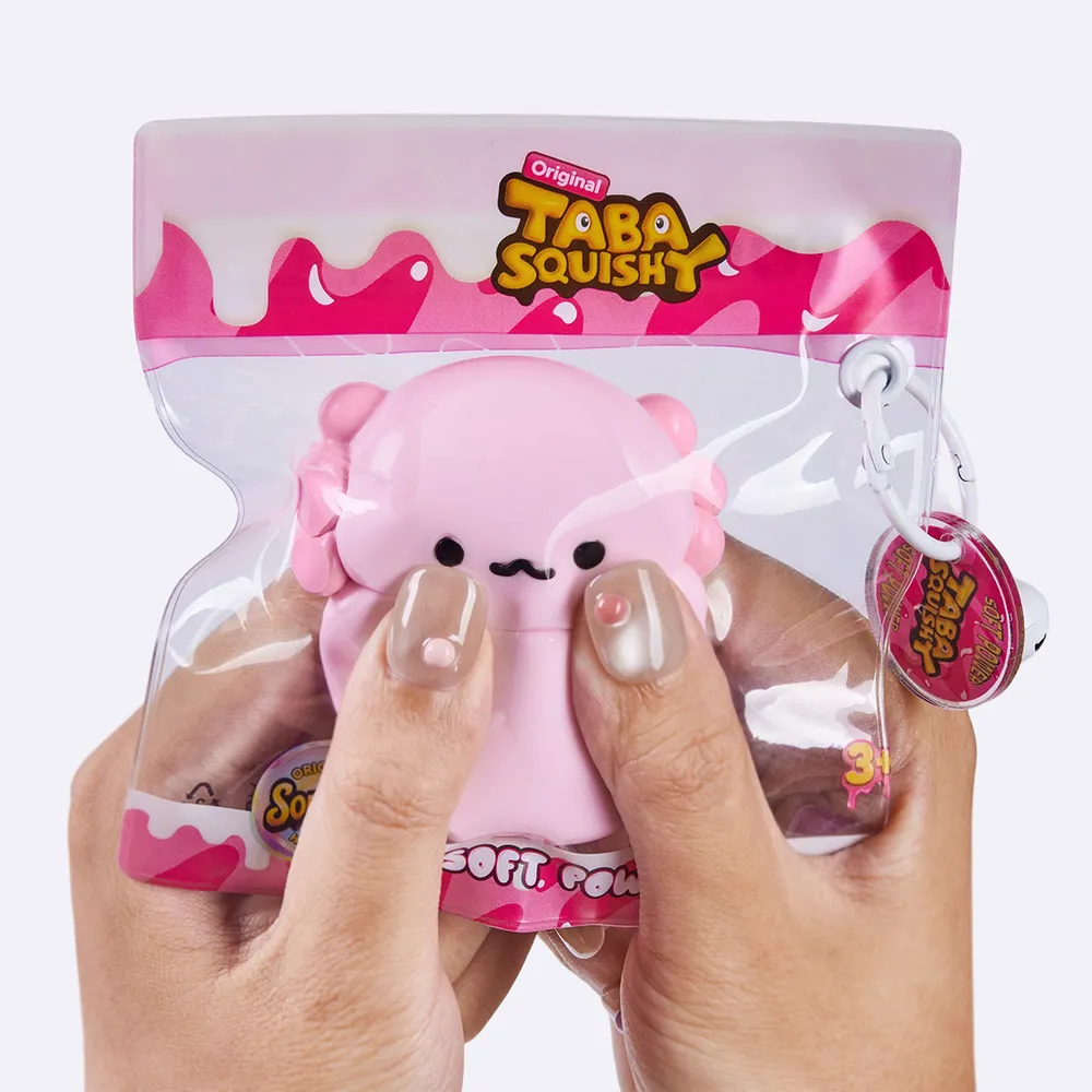 端坐蝾螈	Sitting Axolotl Taba Squishy — photo 4