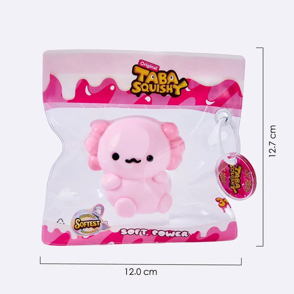 端坐蝾螈	Sitting Axolotl Taba Squishy — photo 5