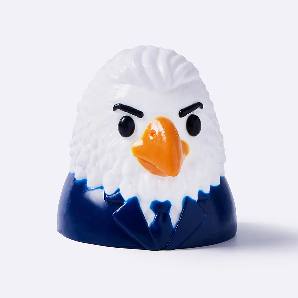 Slicked-Back Statesman Eagle Taba Squishy