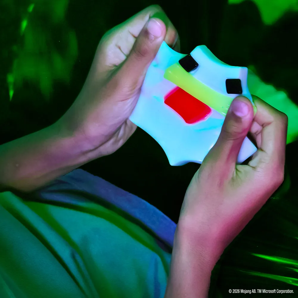 SlimyGloop x Minecraft Tabatastic Coat N' Squish Taba Squishy Fidget Toy - Chicken Jockey — photo 3