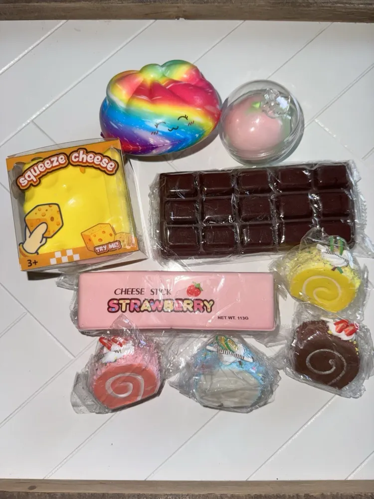 Slow Bouncing Squishy Toys Assortment
