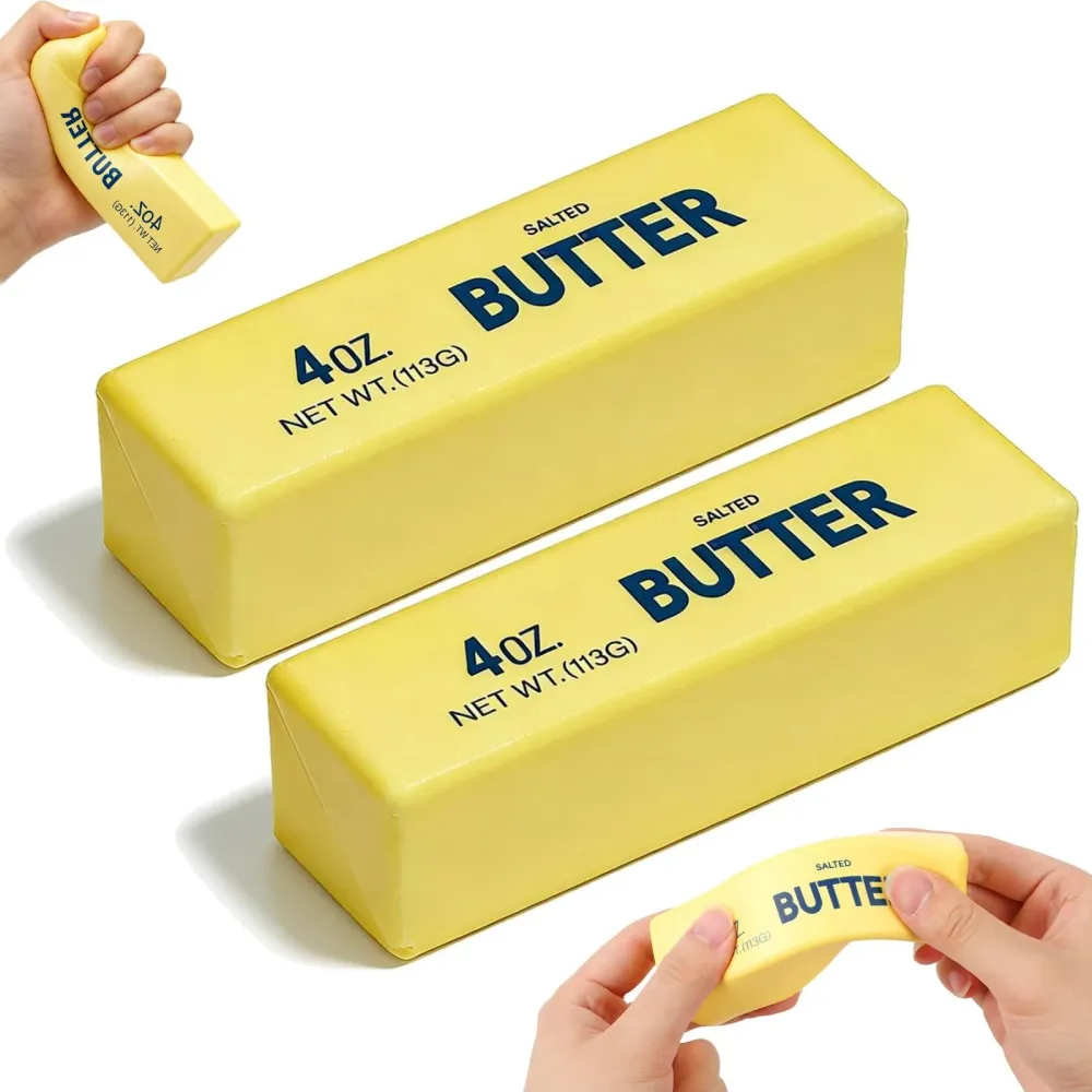 Slow Rising Dumpling Butter Squeeze Squishy Pack
