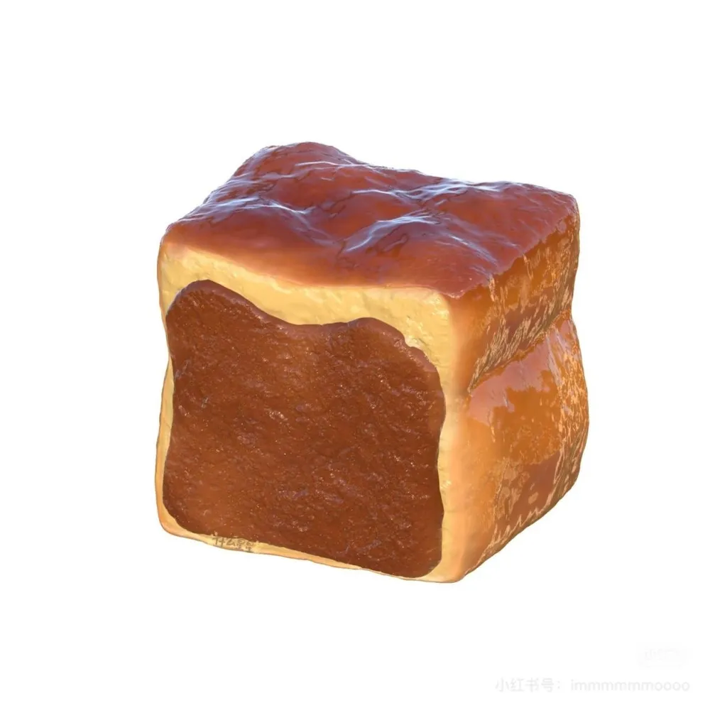 Slow Rising Squishy Beef Toast Stress Relief Decompression Toy — photo 2