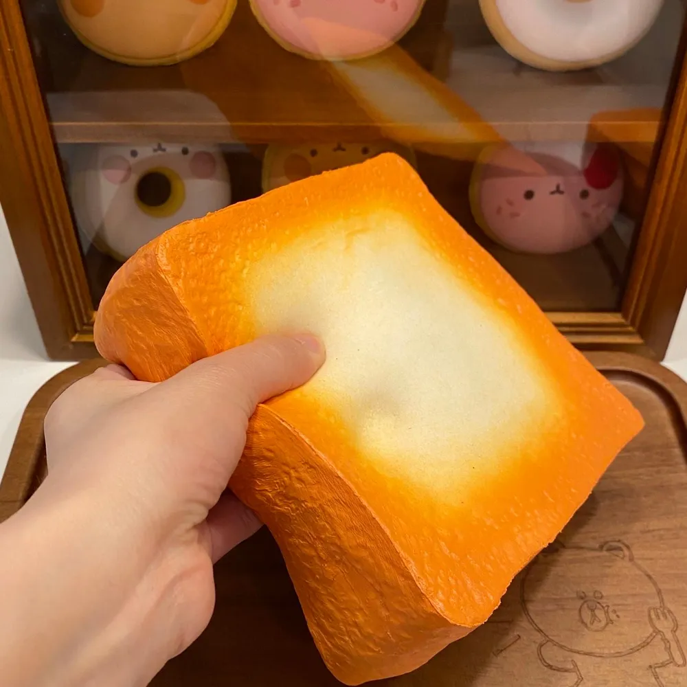 Slow Rising Squishy Bread Brick Stress Relief Decompression Toy — photo 2