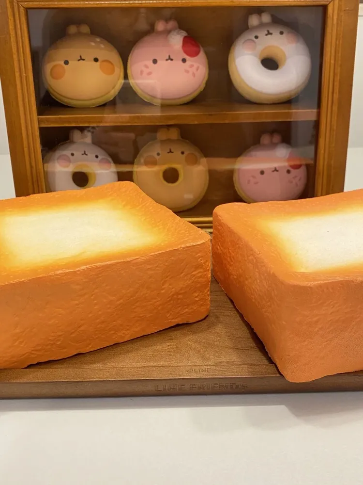 Slow Rising Squishy Bread Brick Stress Relief Decompression Toy — photo 4