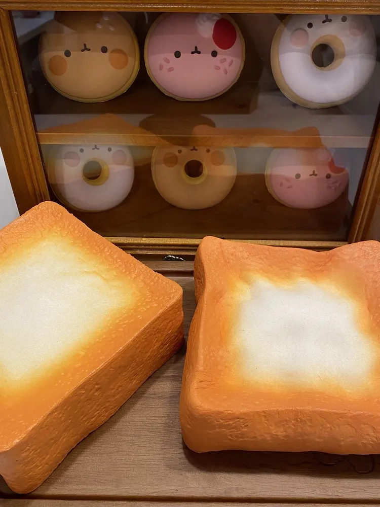 Slow Rising Squishy Bread Brick Stress Relief Decompression Toy — photo 5