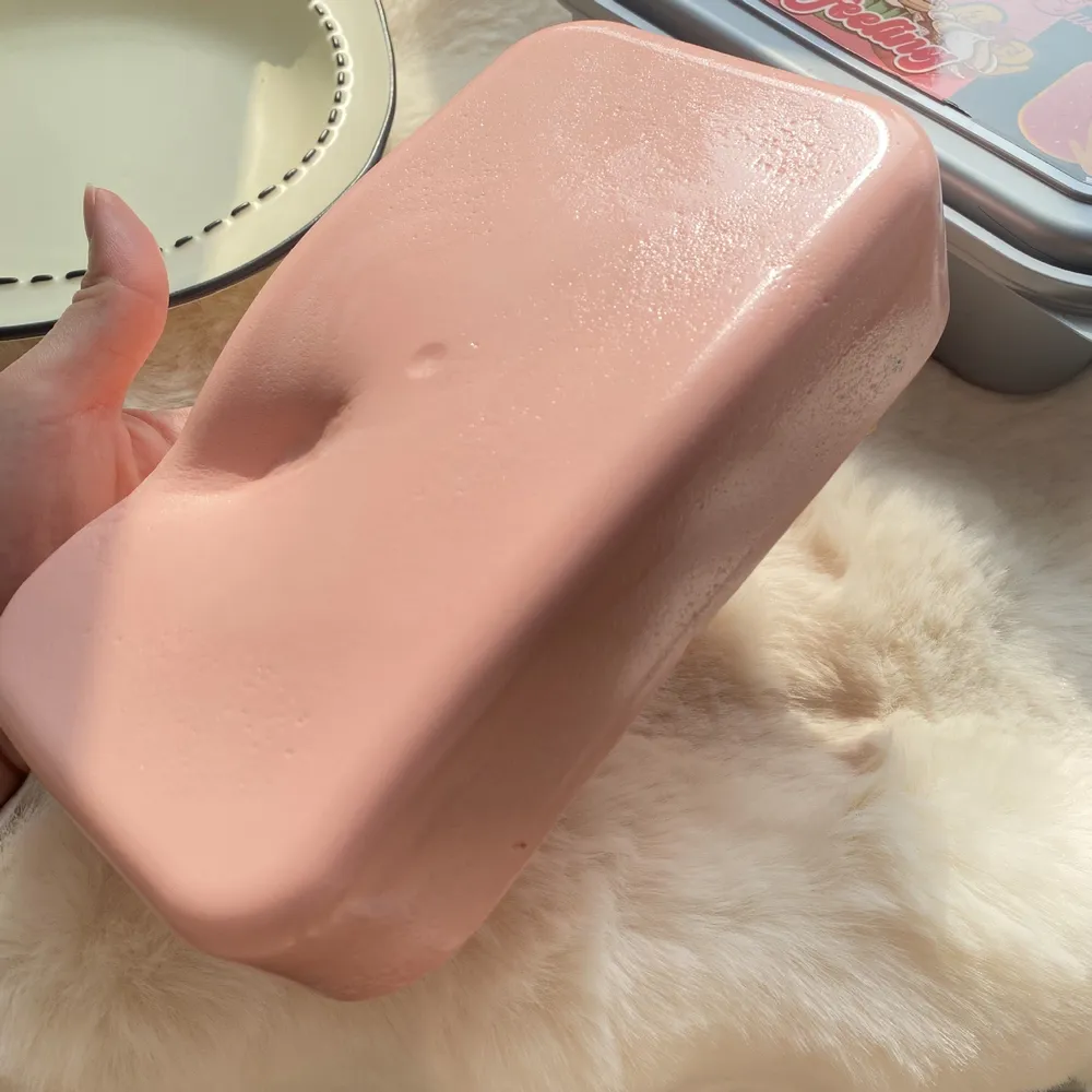 Slow Rising Squishy Cheese Cake Stress Relief Decompression Toy — photo 4
