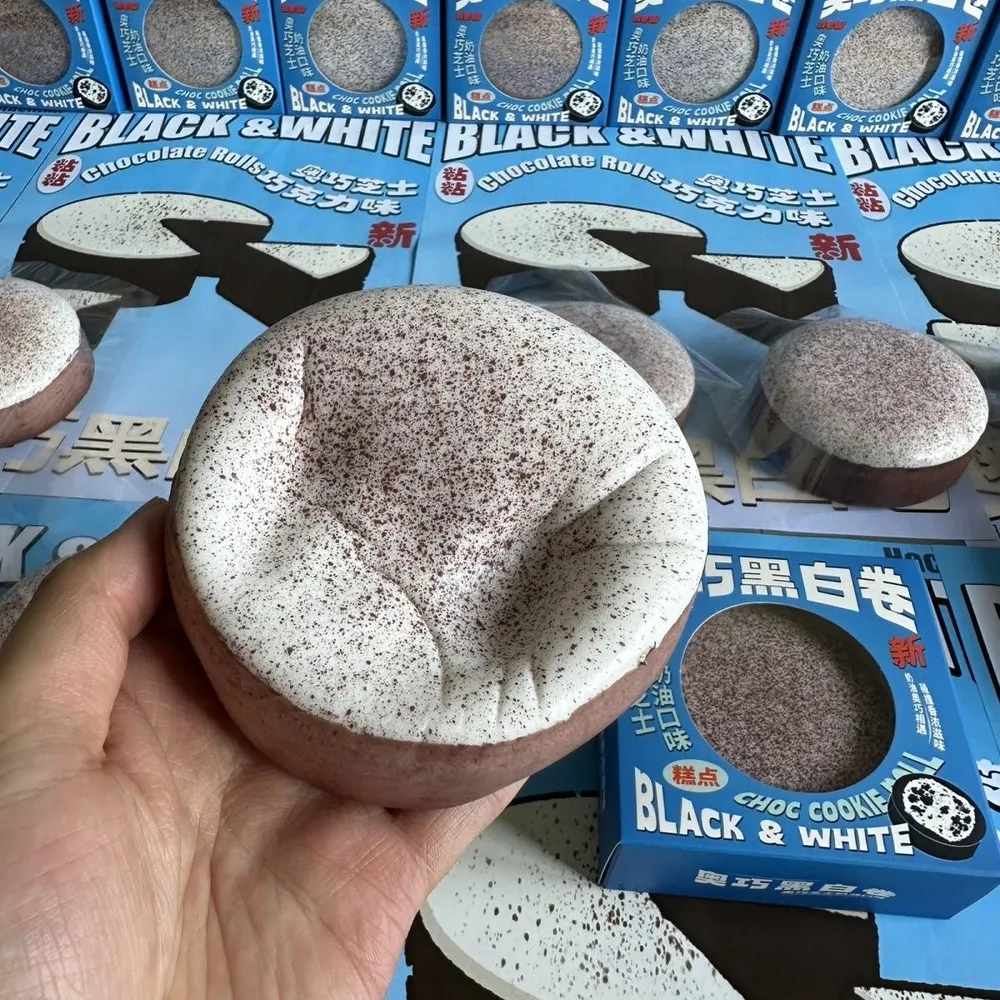 Slow Rising Squishy Chocolate Rolls Stress Relief Decompression Toy — photo 3