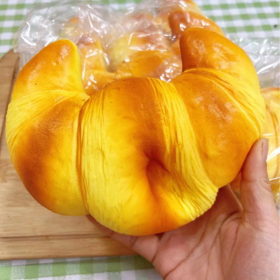 Slow Rising Squishy Croissant Stress Relief Decompression Toy — photo 3