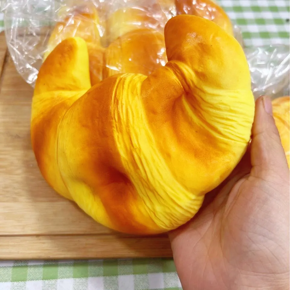 Slow Rising Squishy Croissant Stress Relief Decompression Toy — photo 4