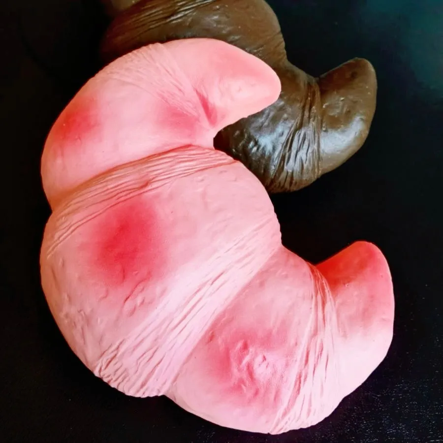 Slow Rising Squishy Croissant Stress Relief Decompression Toy — photo 6