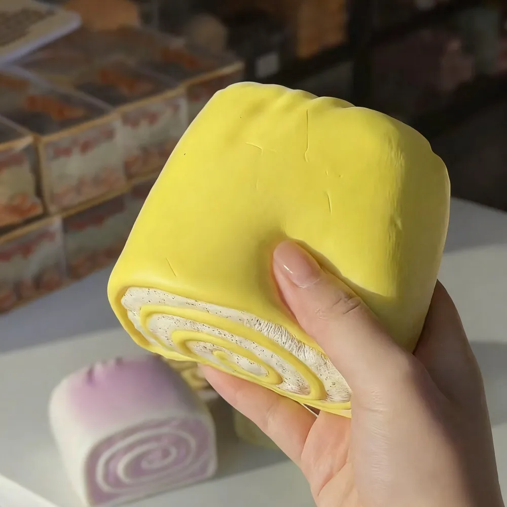 Slow Rising Squishy Roulade Stress Relief Decompression Toy — photo 2