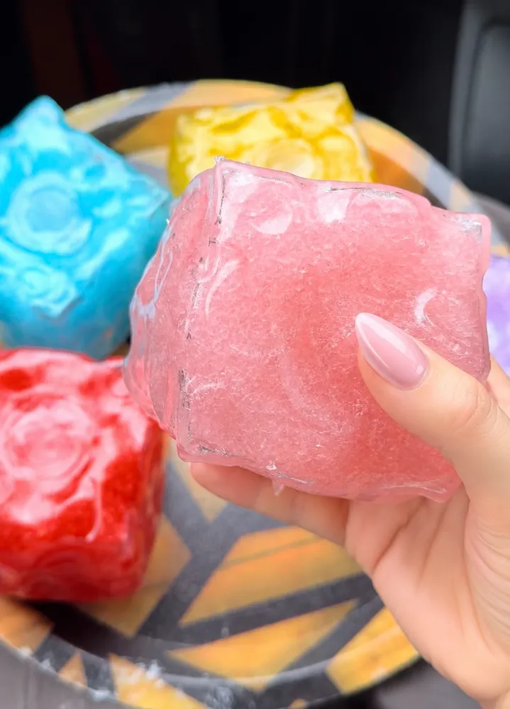 Slushy Cheese Squishy (Zero bounce-back) Squish Fidget Toy