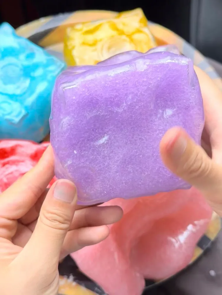 Slushy Cheese Squishy (Zero bounce-back) Squish Fidget Toy — photo 4