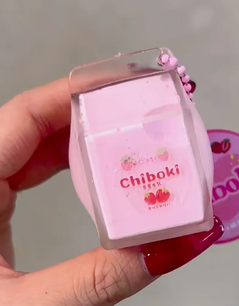 Small Milk Carton Bottle Fidget Toy — photo 2