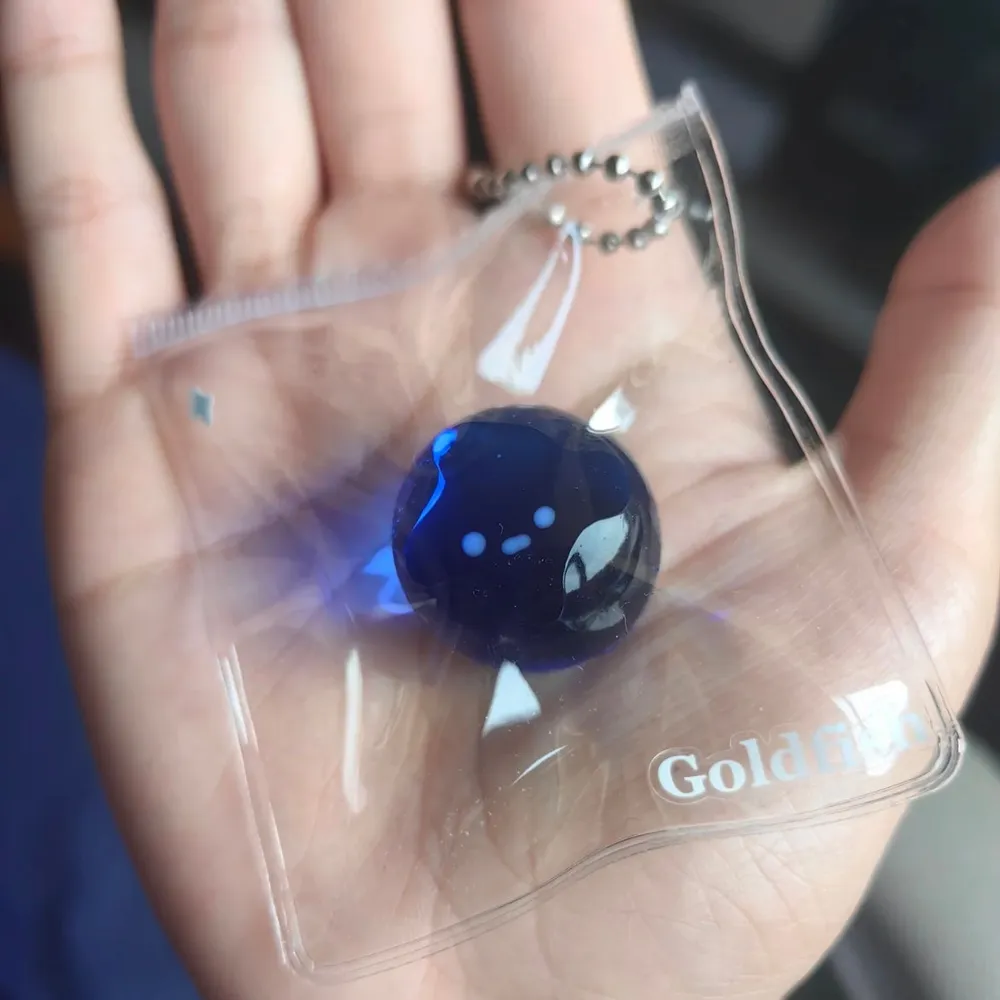 Smiley Ball Keychain Squishy Stress Relief Decompression Toy — photo 3