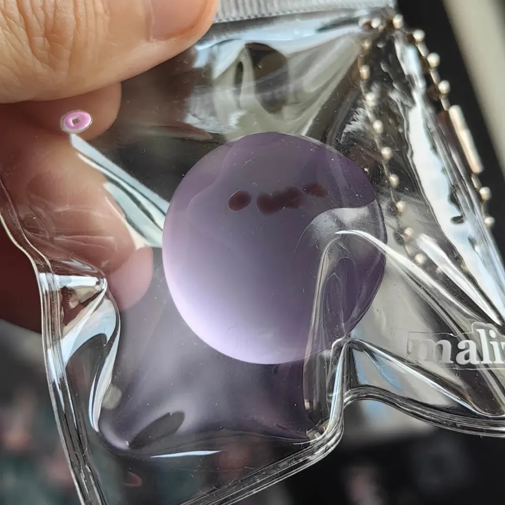 Smiley Ball Keychain Squishy Stress Relief Decompression Toy — photo 5
