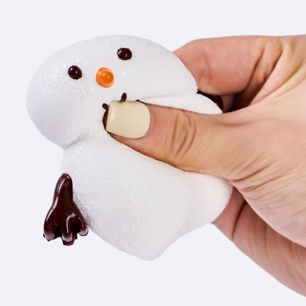 Smiling Snowman Taba Squishy — photo 3