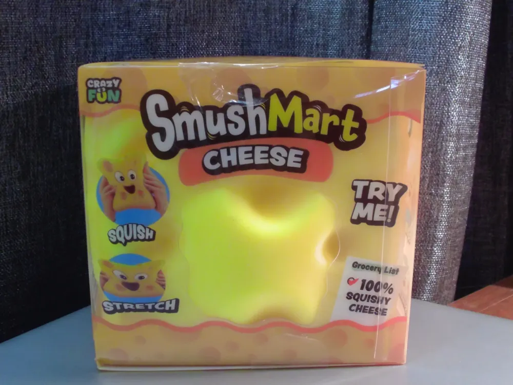 Smush Mart Cheese Squishy
