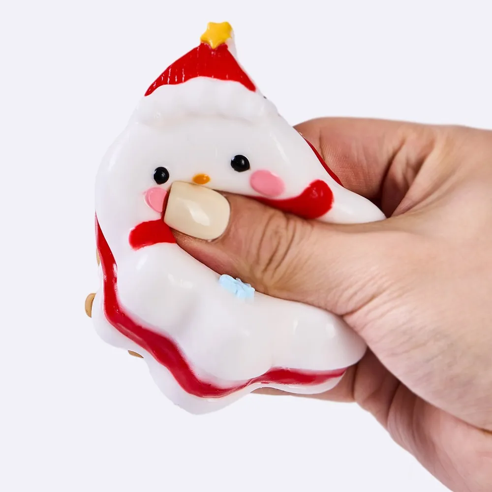 Snowman Cookie Taba Squishy — photo 3