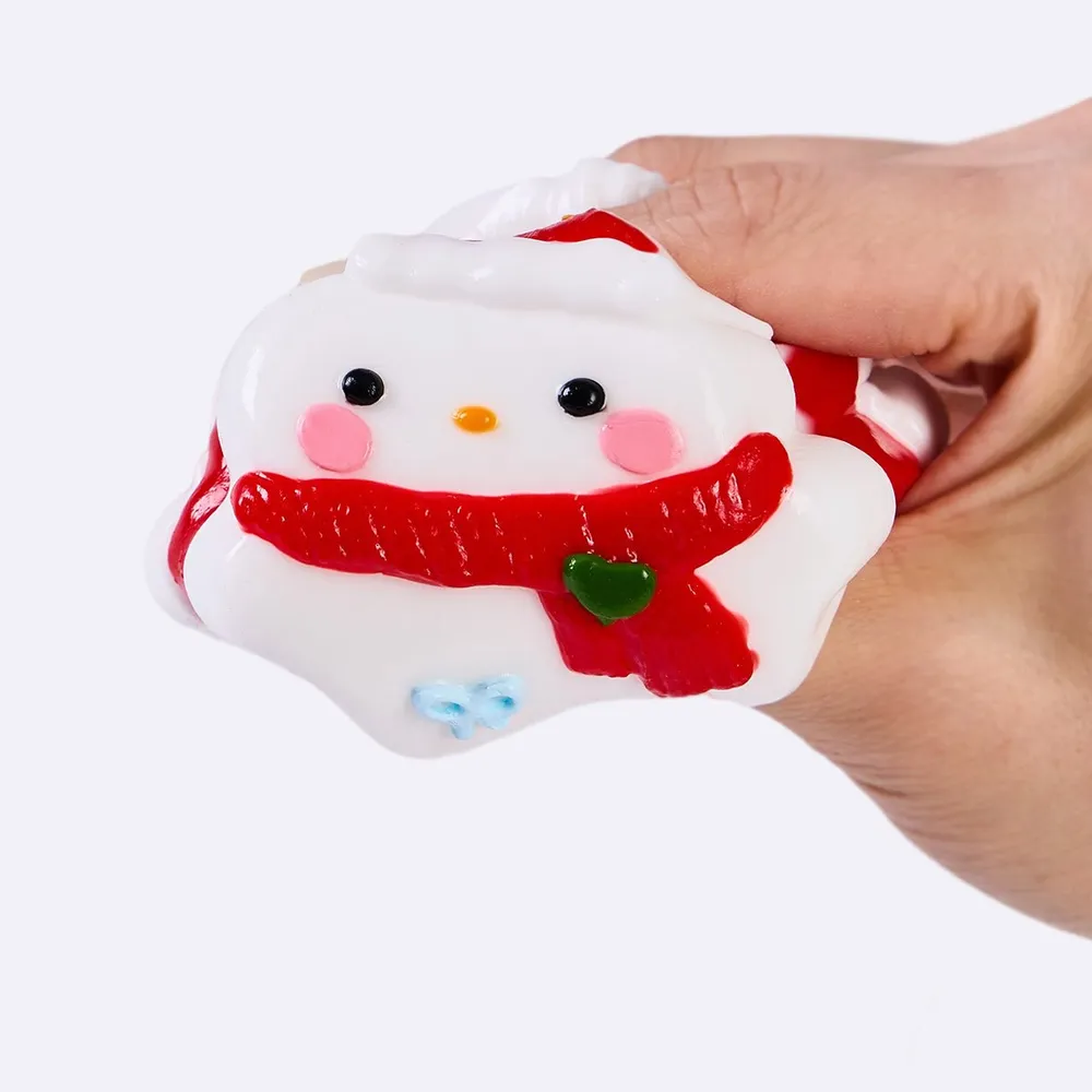 Snowman Cookie Taba Squishy — photo 4