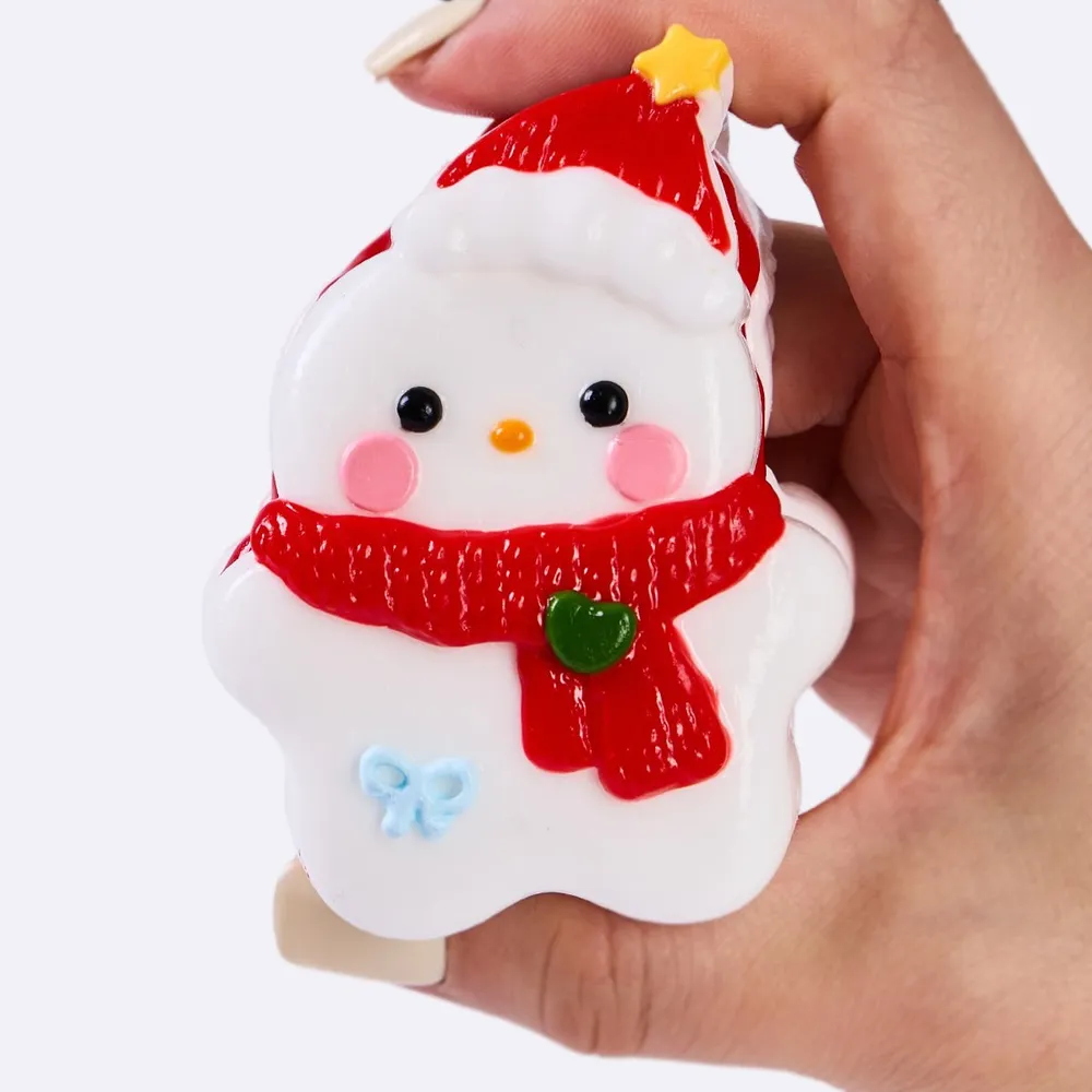 Snowman Cookie Taba Squishy — photo 5