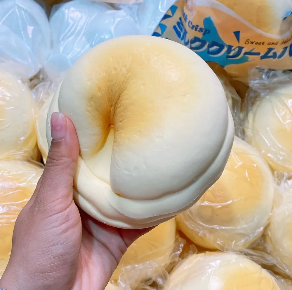 Soft Large Milk Bun(Scented) Hachimi Foam Slow Rebound Squishy Fidget Toy — photo 2