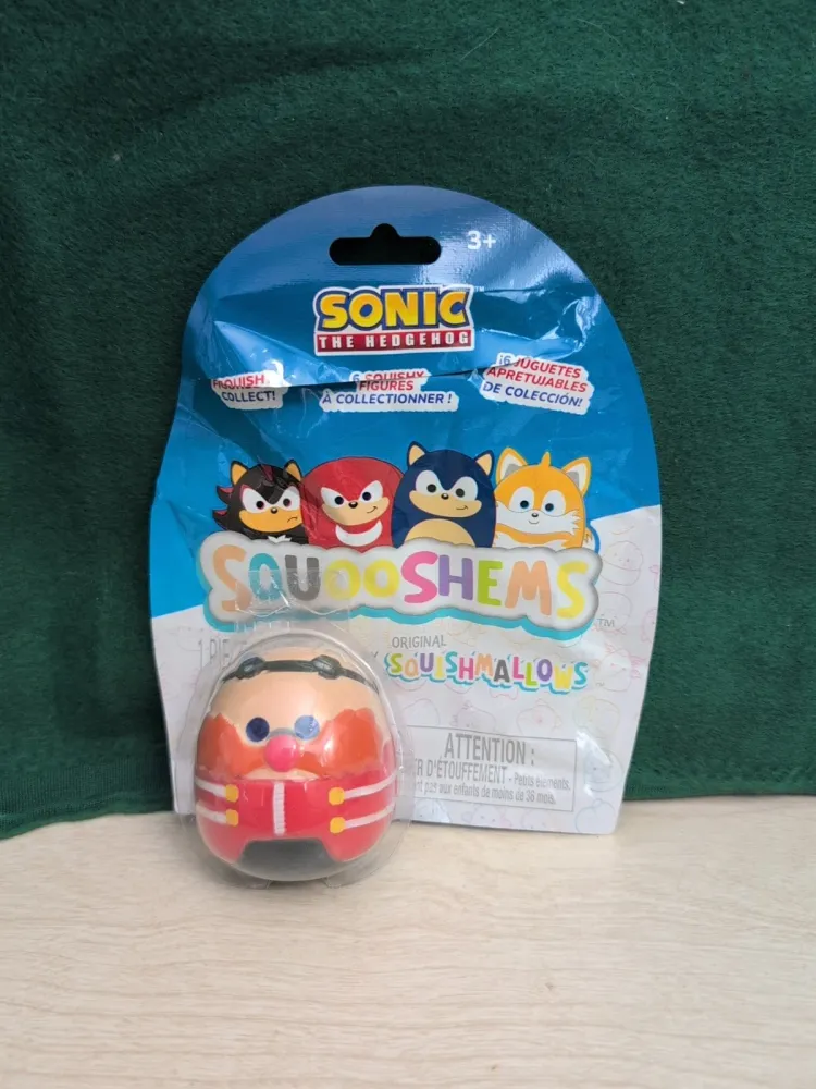 Sonic The Hedgehog Dr. Eggman Squooshems 2"