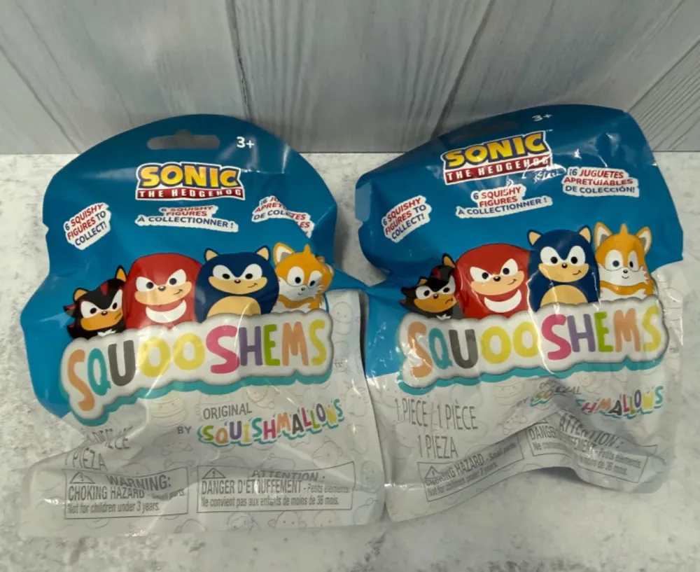 Sonic The Hedgehog Sonic Squooshems 2"