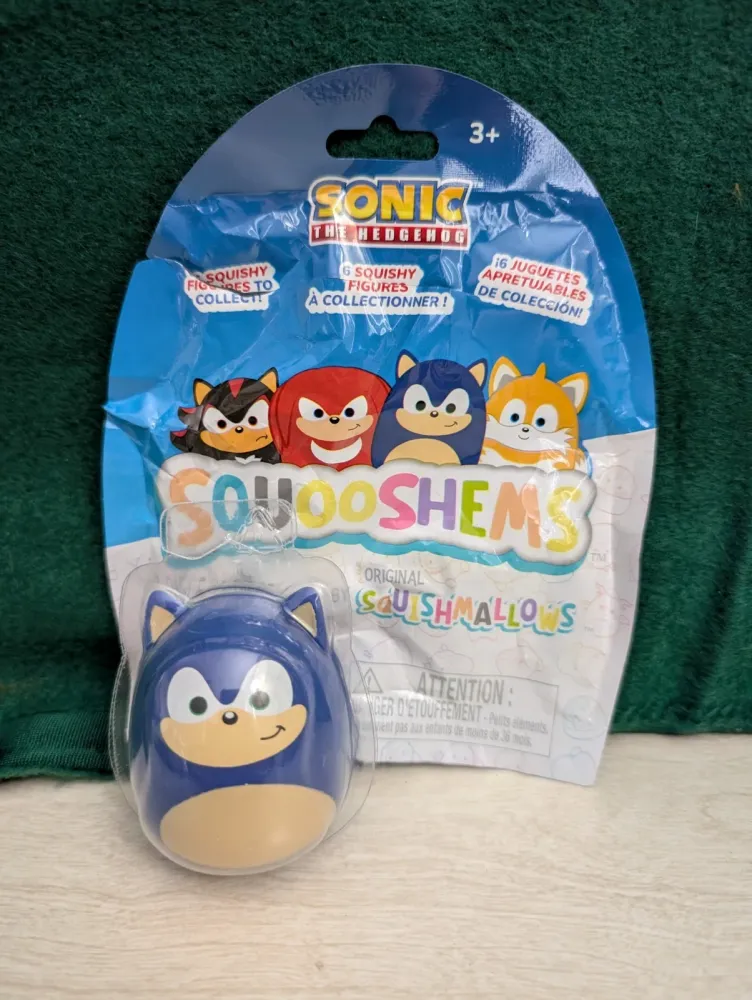 Sonic The Hedgehog Sonic Squooshems 2" — photo 2