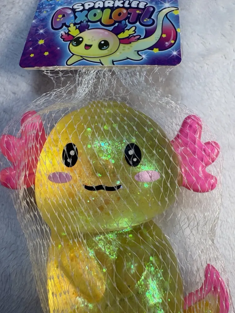 Sparklee Axolotl Glitter Squishy — photo 3