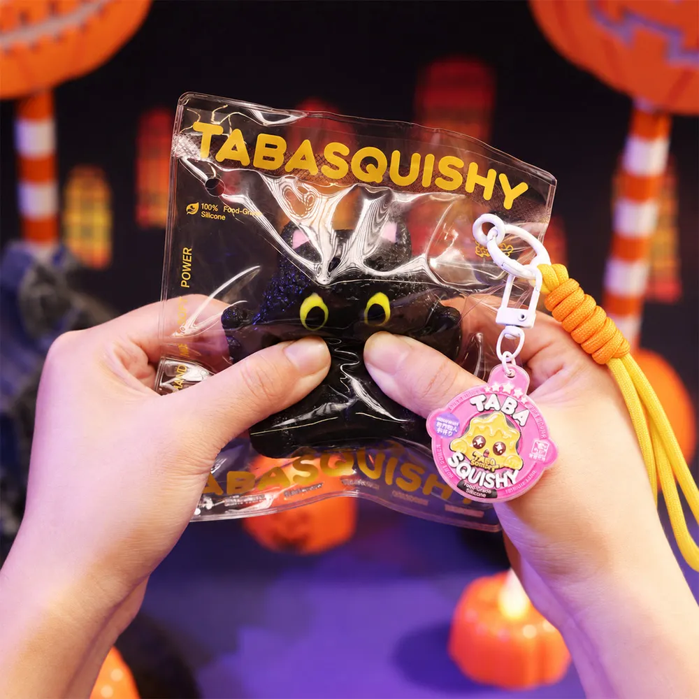 Spooky Black Cat Taba Squishy — photo 5