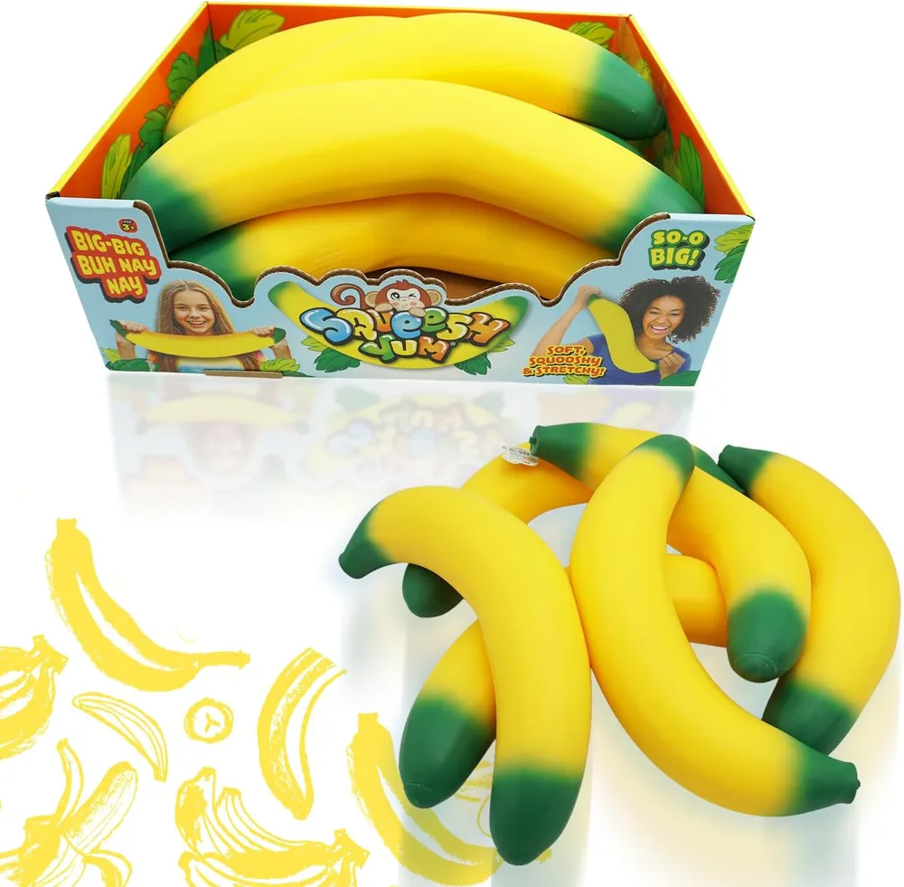 Squeesh Yum 12” Big-Big Buh Nay Nay Super Squishy Fidget Toy — photo 3