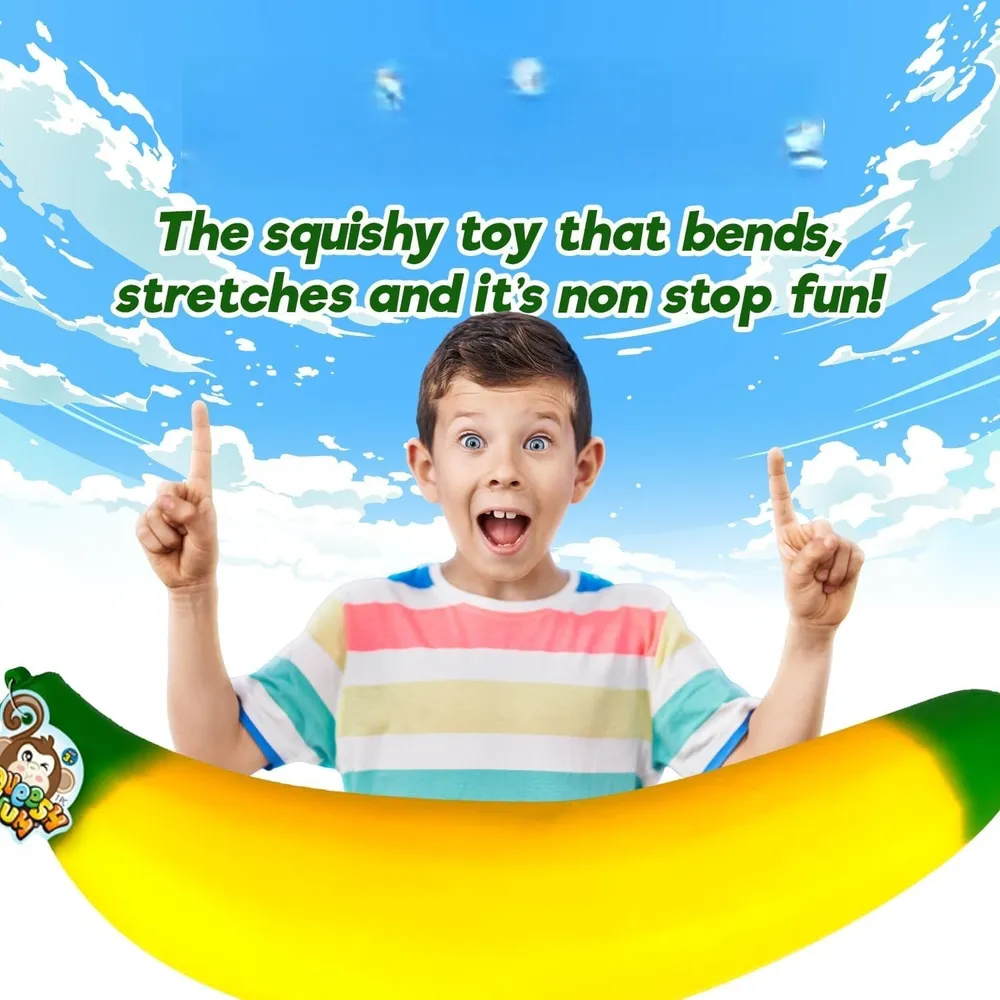 Squeesh Yum 12” Big-Big Buh Nay Nay Super Squishy Fidget Toy — photo 4