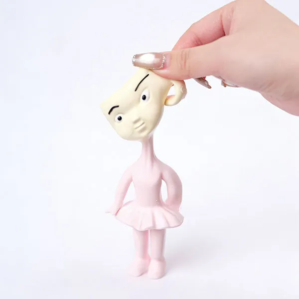 SqueezeSquad Italian Brainrot Taba Deluxe Premium Silicone Squishies Fidget Toy - Cappuccino Dancer Meme Buddy — photo 3
