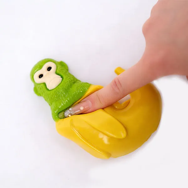 SqueezeSquad Italian Brainrot Taba Deluxe Premium Silicone Squishies Fidget Toy - Monkey Banana Meme Buddy — photo 3